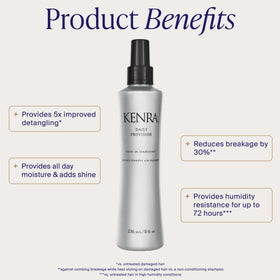 Kenra Daily Provision Leave-In Conditioner spray nozzle close-up