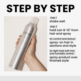 Kenra Design Spray 9 in a lifestyle setting
