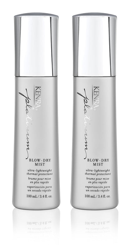 Kenra Platinum Blow-Dry Mist 2-Pack front view