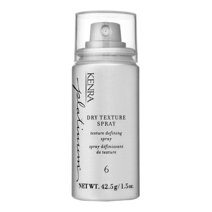 Kenra Platinum Dry Texture Spray 6 front view 1.5 oz