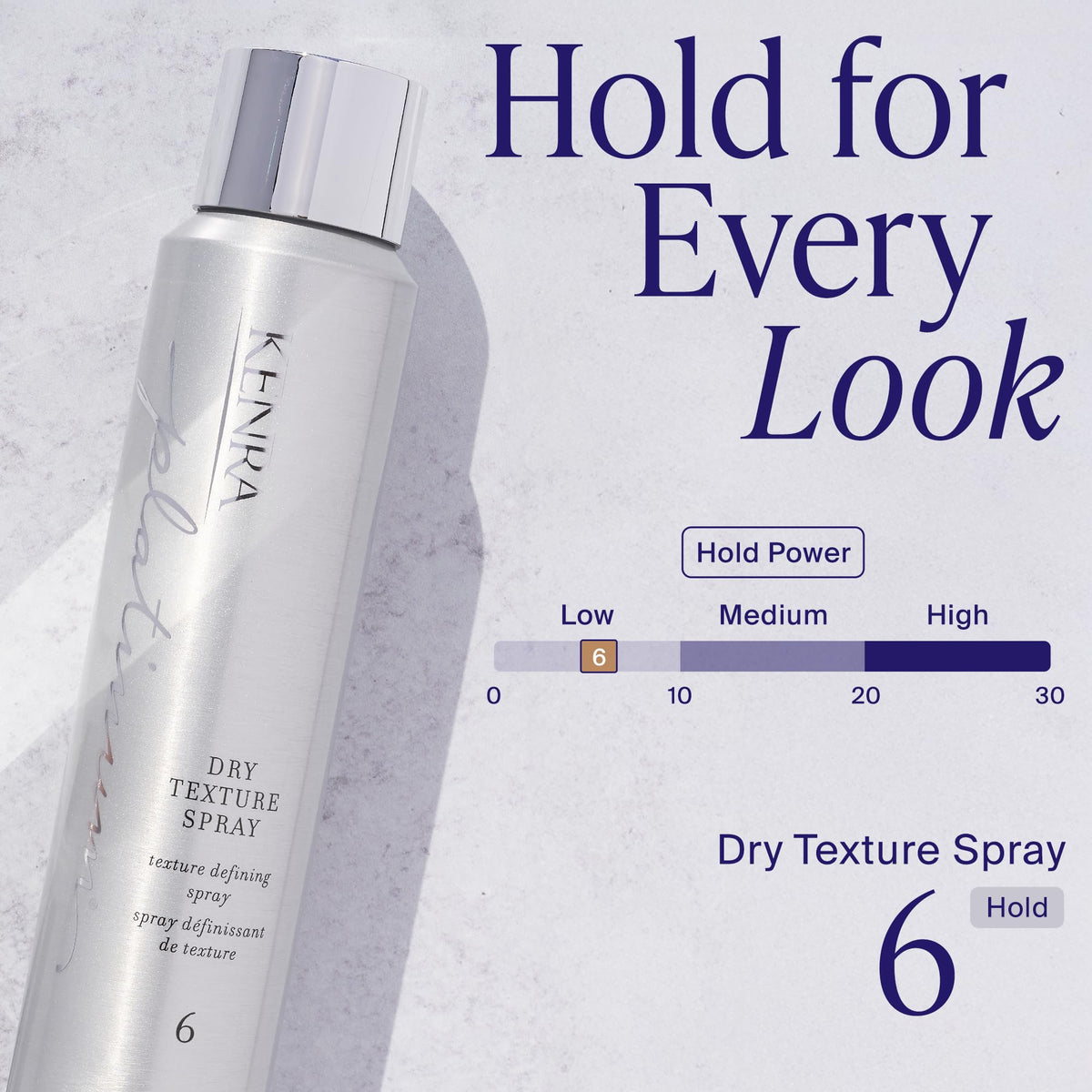 Kenra Platinum Dry Texture Spray 6 side view showing nozzle