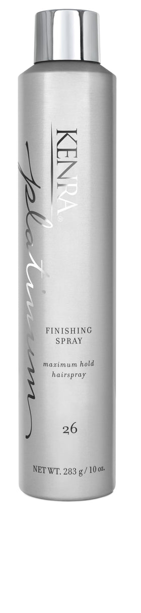 Kenra Platinum Finishing Spray 26 front view 10 oz bottle