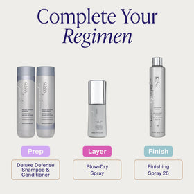 Kenra Platinum Finishing Spray 26 in a bathroom setting