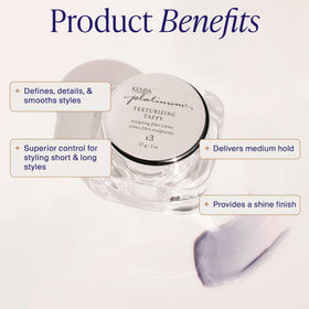Kenra Platinum Texturizing Taffy 13 showing texture of the product