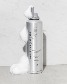 Kenra Platinum Thickening Mousse 12 texture demonstration