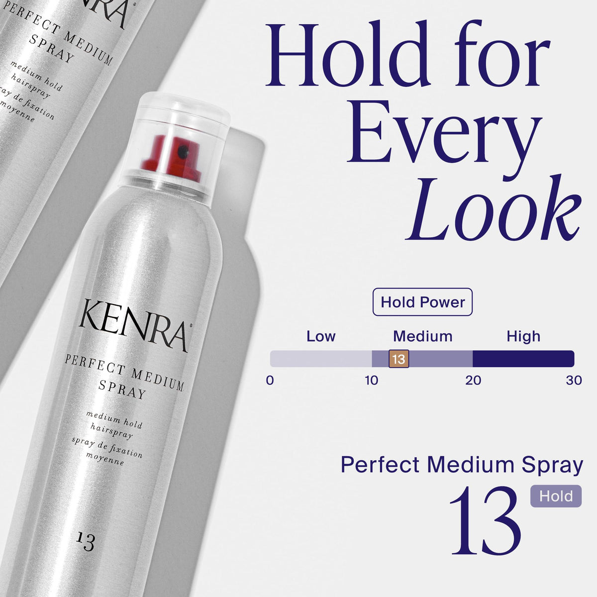 Kenra Professional Perfect Medium Spray 10 oz back view