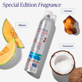 Kenra Professional Volume Spray 25 Coastal Breeze 10 oz application demonstration