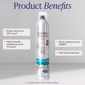 Kenra Professional Volume Spray 25 Coastal Breeze 10 oz back view