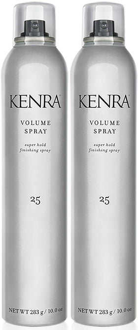 Kenra Professional Volume Spray 25 two 10-ounce bottles front view