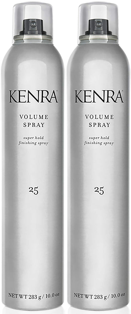 Kenra Professional Volume Spray 25 two 10-ounce bottles front view