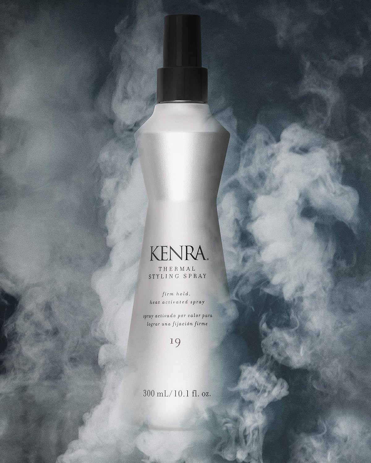 Kenra Thermal Styling Spray 19 back view with instructions
