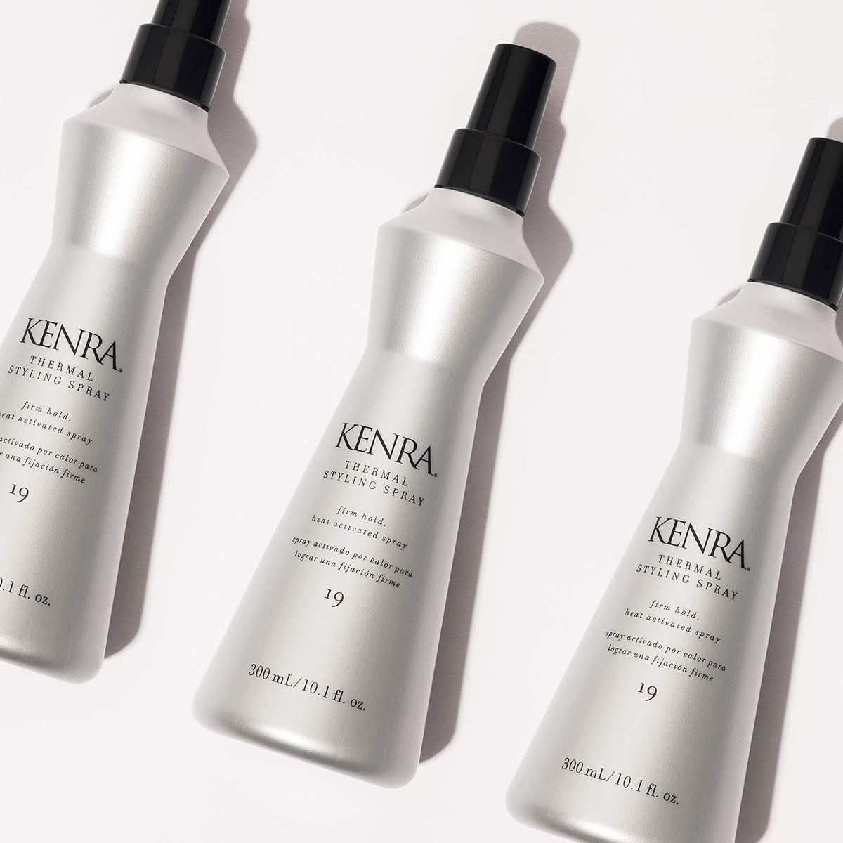 Kenra Thermal Styling Spray 19 side view showing nozzle