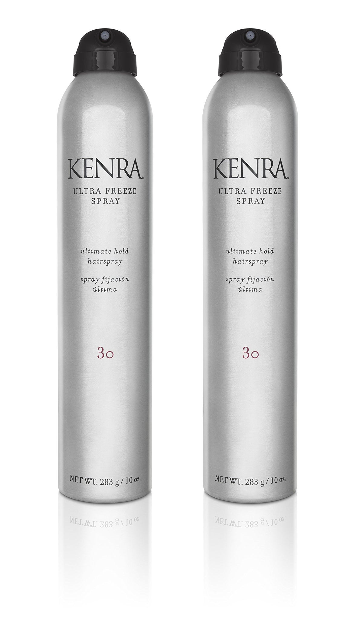 Kenra Ultra Freeze Spray 30 two 10-ounce bottles front view