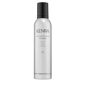 Kenra Volume Mousse Extra 17 front view with 8 oz packaging