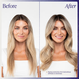 Kenra Volume Mousse Extra 17 in use on styled hair