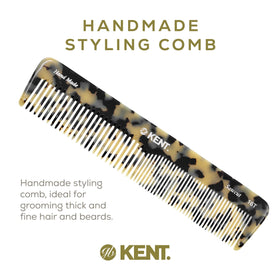 KENT 16T Hair Comb on a bathroom counter
