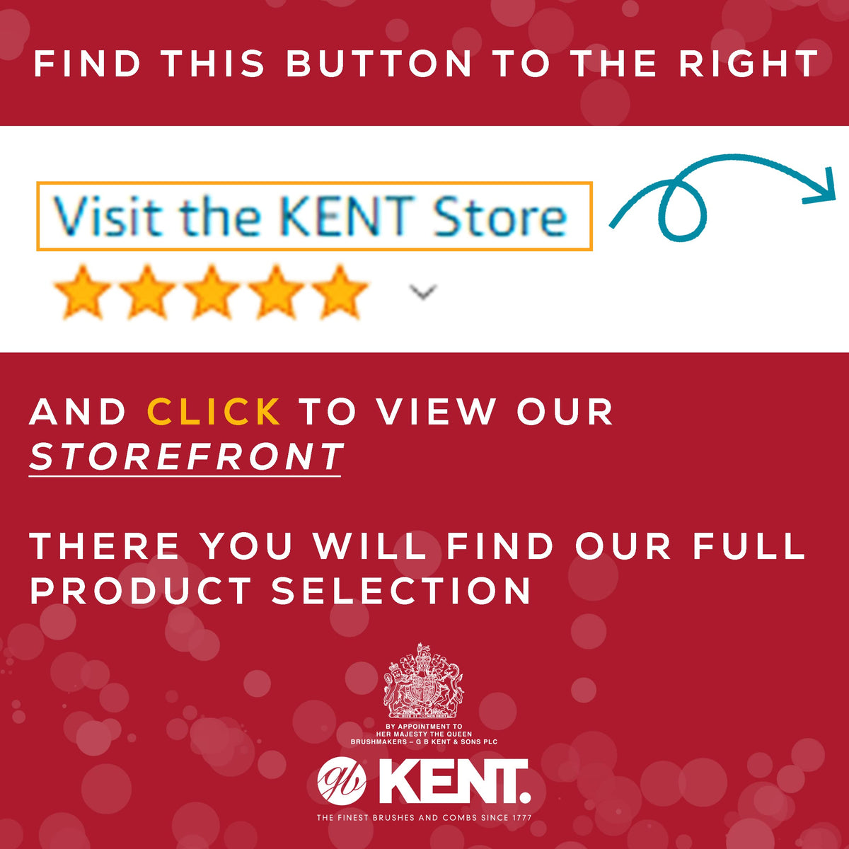KENT 16T Tortoise Comb in packaging