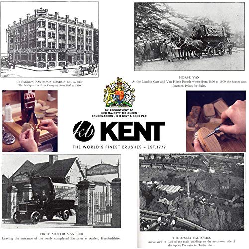 KENT Fine Tooth Comb with packaging