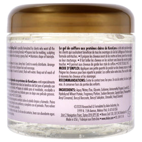 KeraCare Protein Styling Gel Clear 16Oz packaging