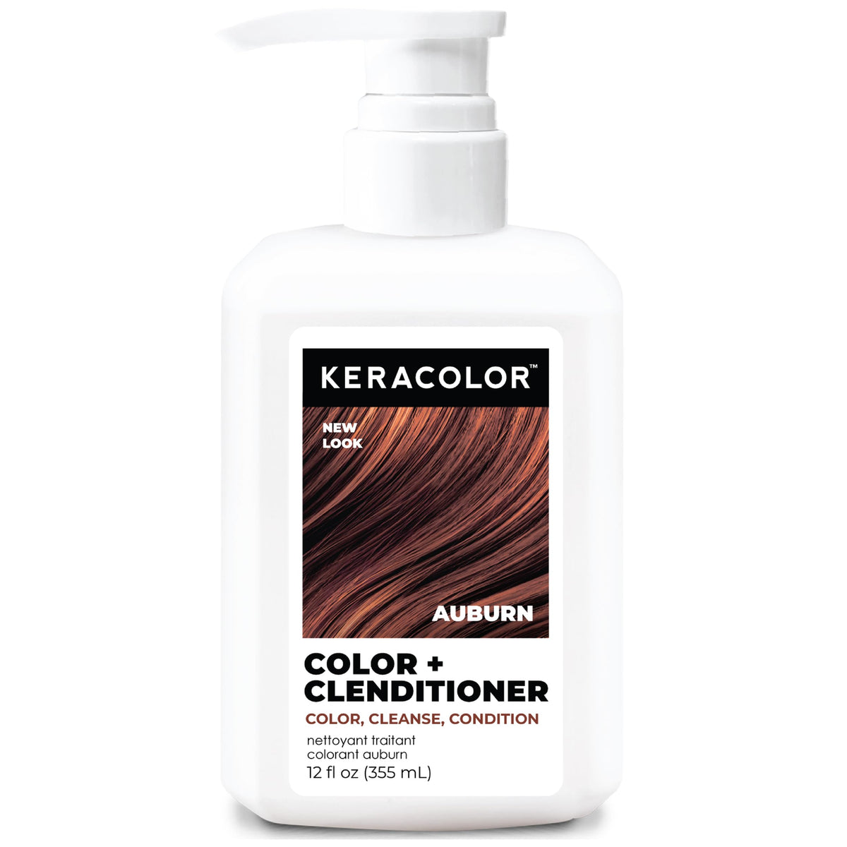 KERACOLOR Color + Clenditioner Auburn 12 Fl Oz front view