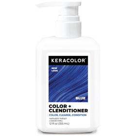 KERACOLOR Color + Clenditioner Blue 12 Fl Oz front view