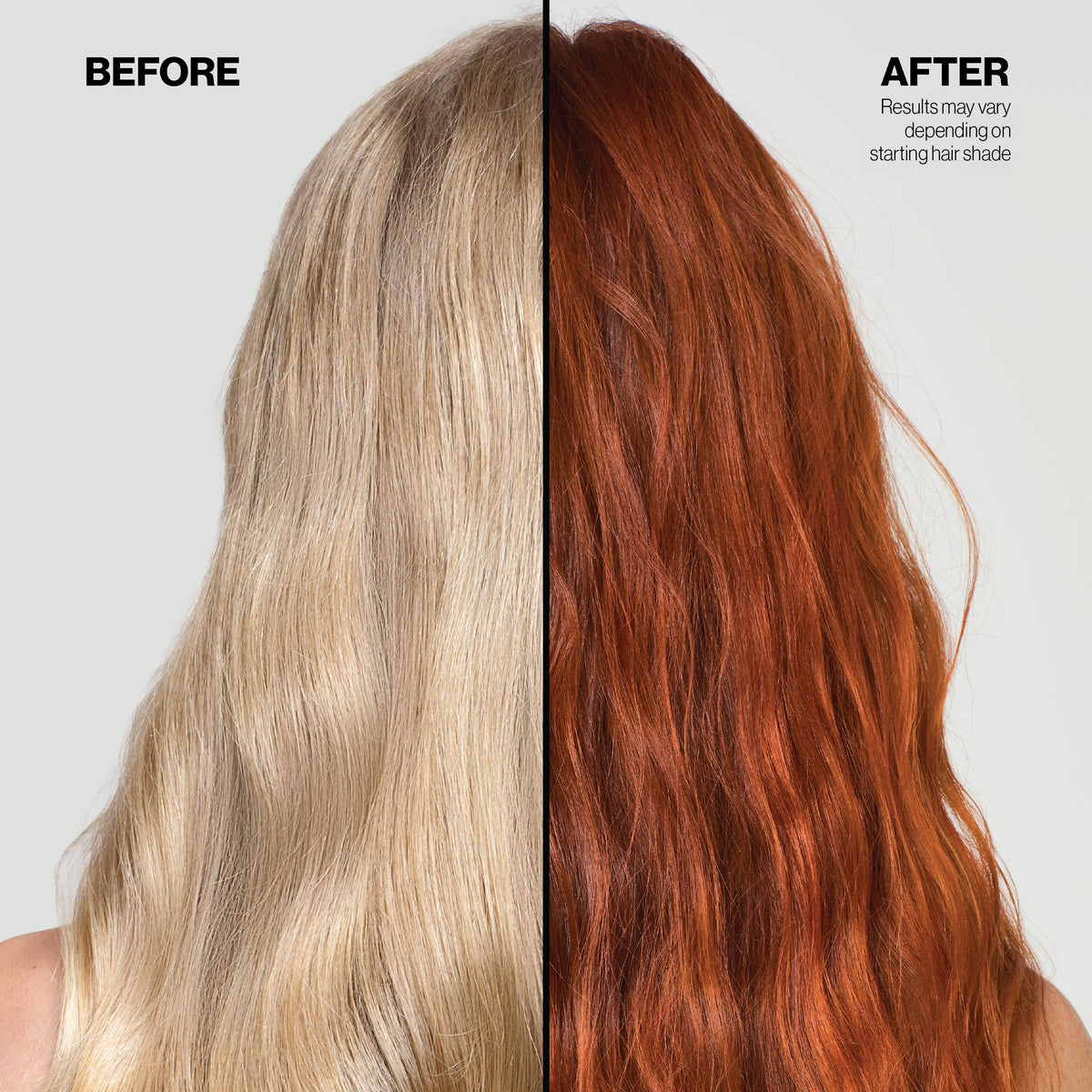 KERACOLOR Color + Clenditioner Copper application on hair