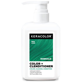 KERACOLOR Color + Clenditioner Emerald 12 Fl Oz front view