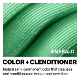 KERACOLOR Color + Clenditioner Emerald texture close-up