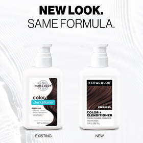 KERACOLOR Color + Clenditioner Espresso 12 Fl Oz back view