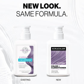 KERACOLOR Color + Clenditioner Lavender 12 Fl Oz back view