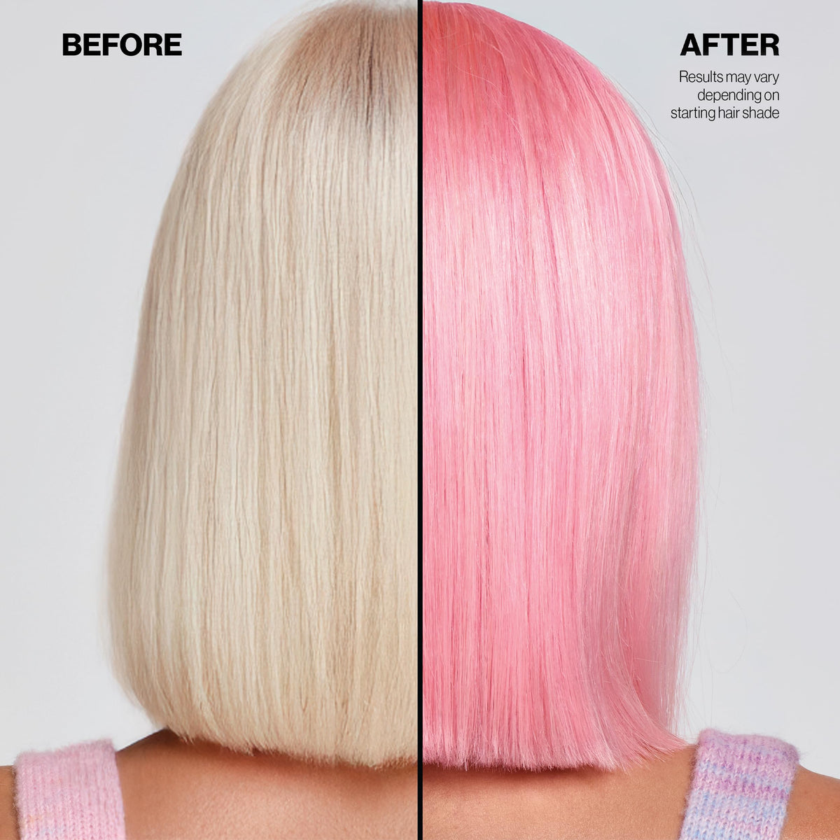 KERACOLOR Color + Clenditioner Light Pink application on hair