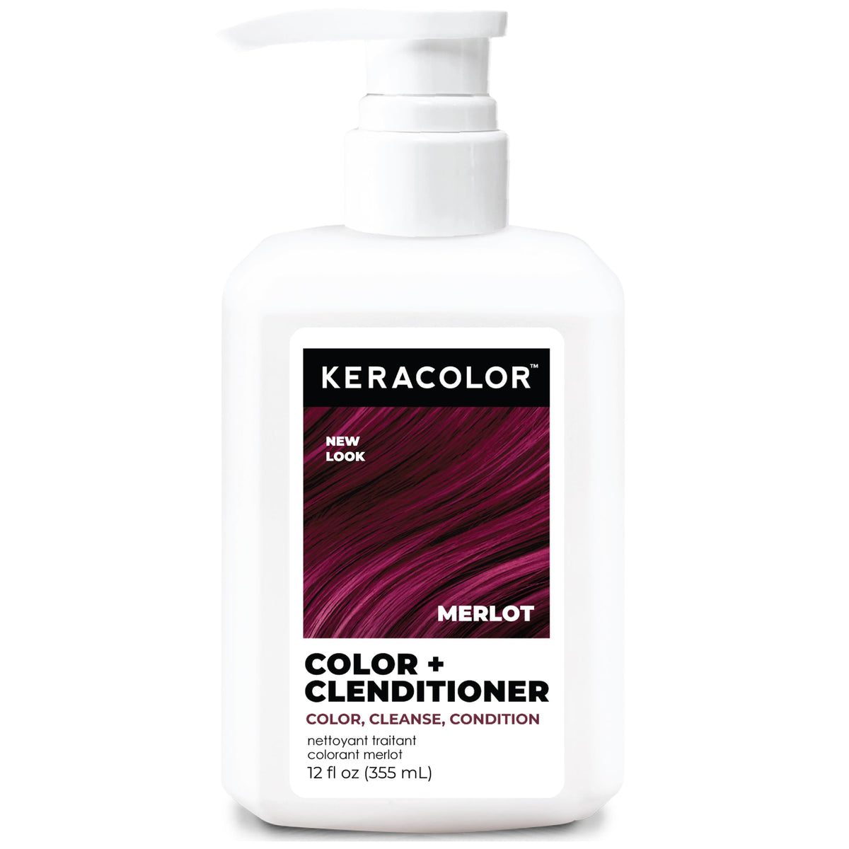 KERACOLOR Color + Clenditioner Merlot 12 Fl Oz front view