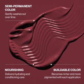 KERACOLOR Color + Clenditioner Merlot 12 Fl Oz with coconut oil and shea butter