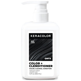 KERACOLOR Color + Clenditioner Onyx 12 Fl Oz front view