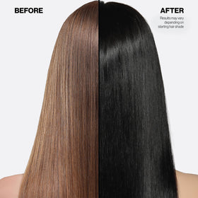 KERACOLOR Color + Clenditioner Onyx application on hair