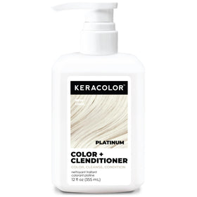 KERACOLOR Color + Clenditioner Platinum 12 Fl Oz front view