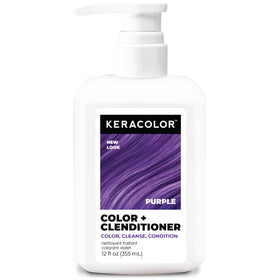 KERACOLOR Color + Clenditioner Purple 12 Fl Oz front view