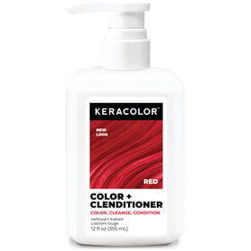 KERACOLOR Color + Clenditioner Red 12 Fl Oz front view
