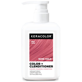 KERACOLOR Color + Clenditioner Rose Gold 12 Fl Oz front view