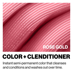 KERACOLOR Color + Clenditioner Rose Gold 12 Fl Oz side view