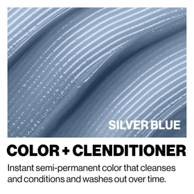 KERACOLOR Color + Clenditioner Silver Blue 12 Fl Oz side view