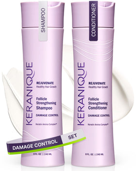 Keranique Damage Control Shampoo front view 680g