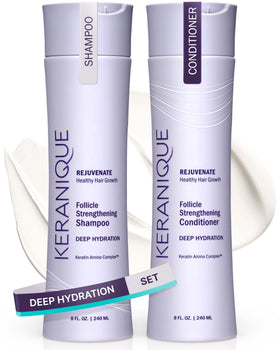 Keranique Deep Hydration Shampoo front view