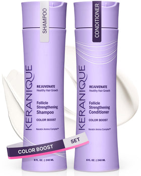 Keranique Rejuvenate Color support Shampoo front view