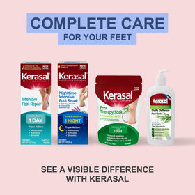 Kerasal Intensive Foot Repair Cream in gym bag