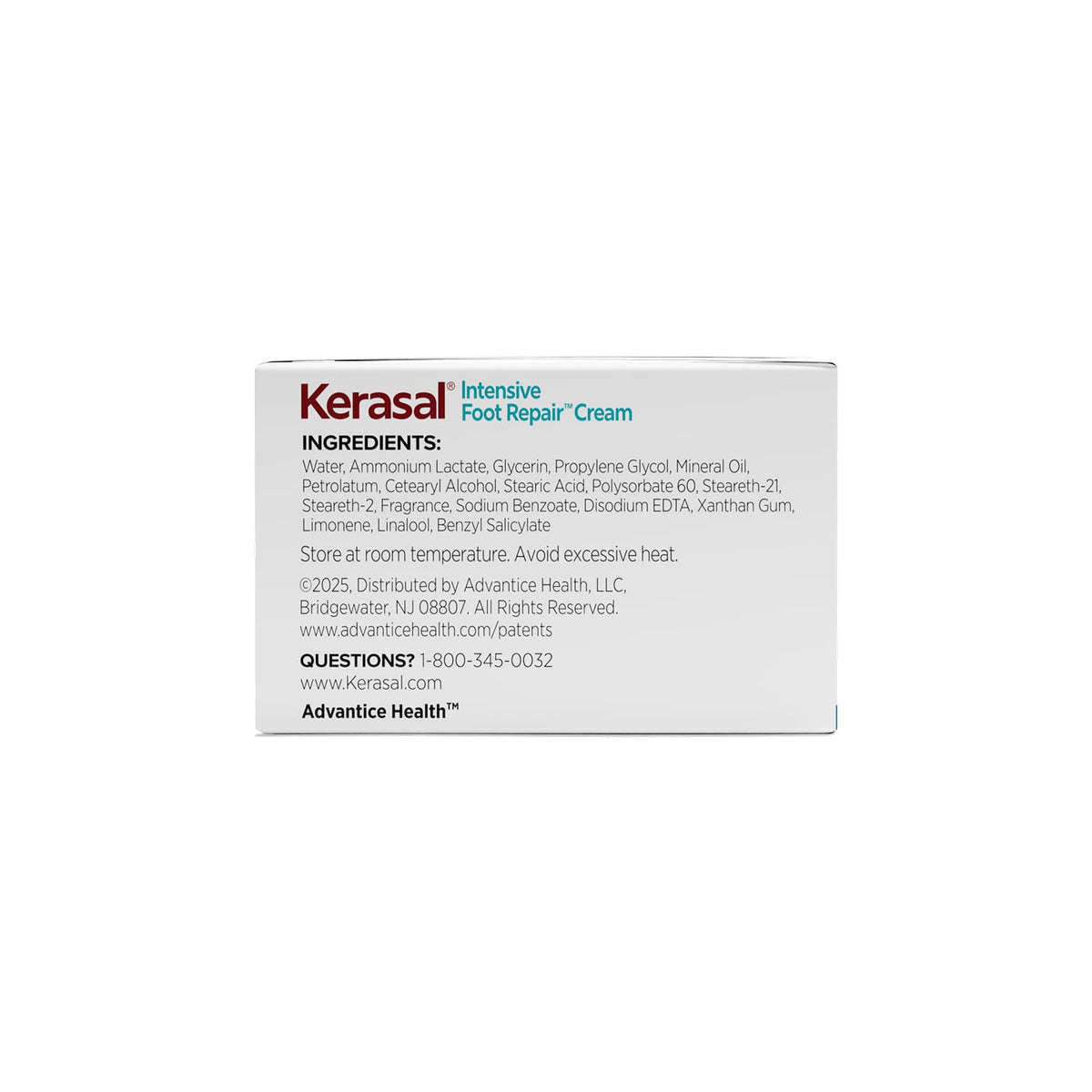 Kerasal Intensive Foot Repair Cream with soothing scents