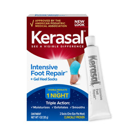 Kerasal Intensive Foot Repair Ointment 1 oz package front view