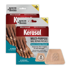 Kerasal Multi-Purpose Nail Repair Patches front view packaging