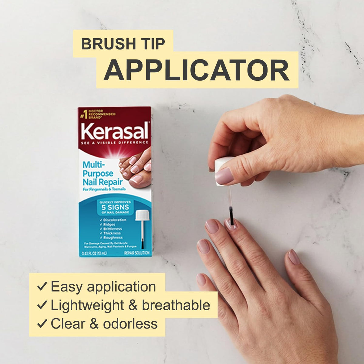 Kerasal Multi-Purpose Nail Repair with background props