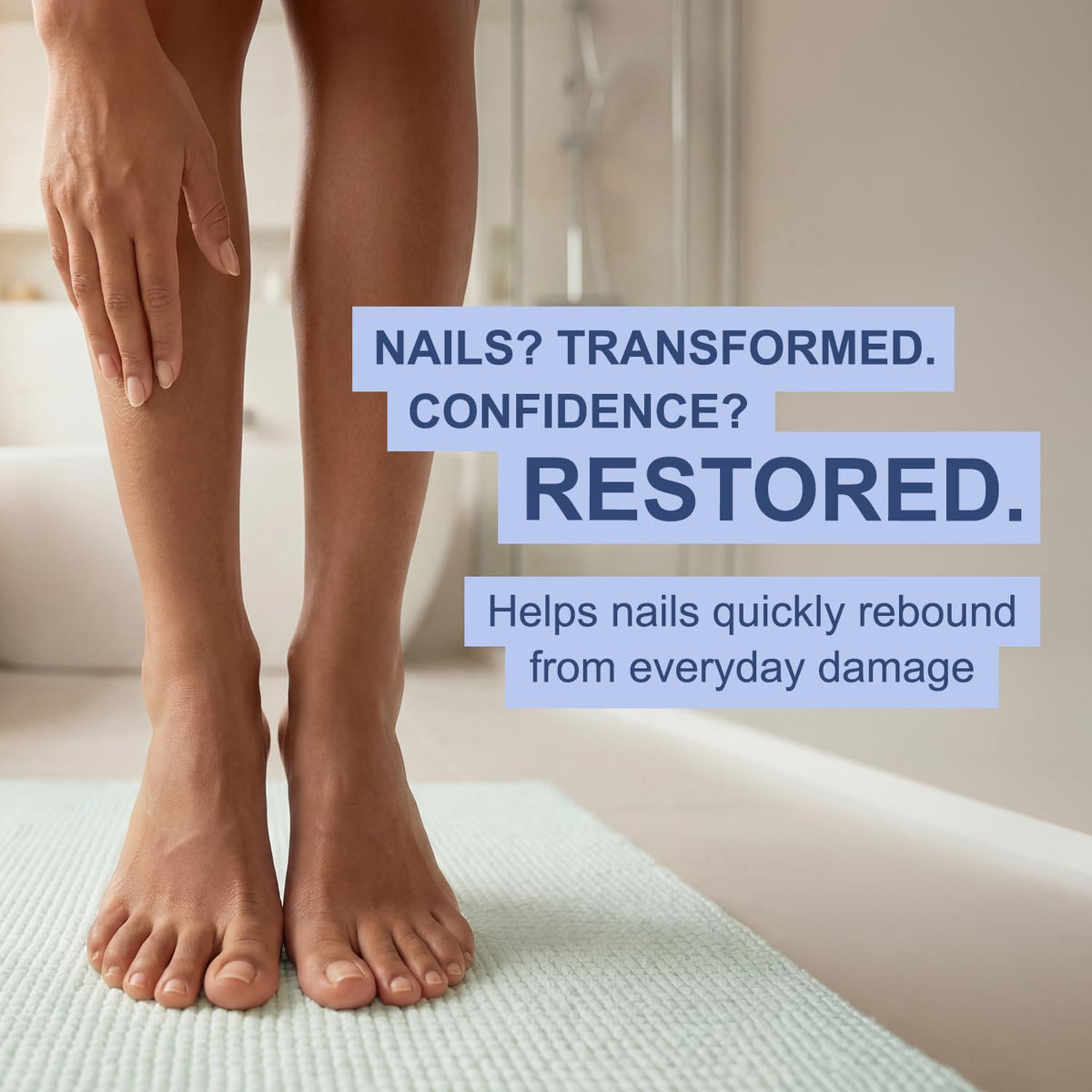 Kerasal nail patches showing application instructions